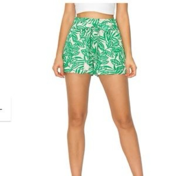 Cali 1850 Womens Shorts Size S Floral Belted Pockets Linen Lagenlook Bea… - Picture 1 of 10